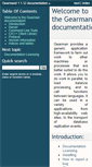 Mobile Screenshot of gearman.info
